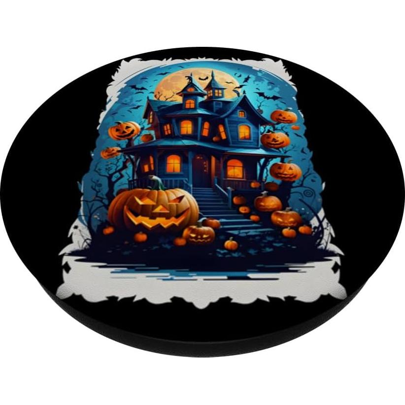 PopSockets Murciélago Casa Embrujada Halloween Calabazas