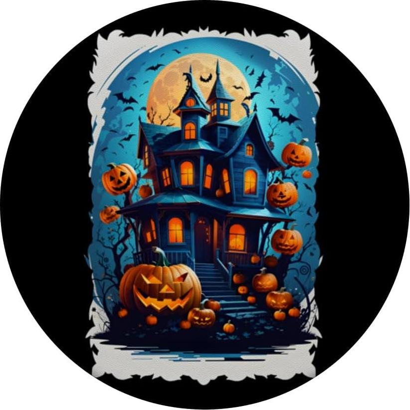 PopSockets Murciélago Casa Embrujada Halloween Calabazas