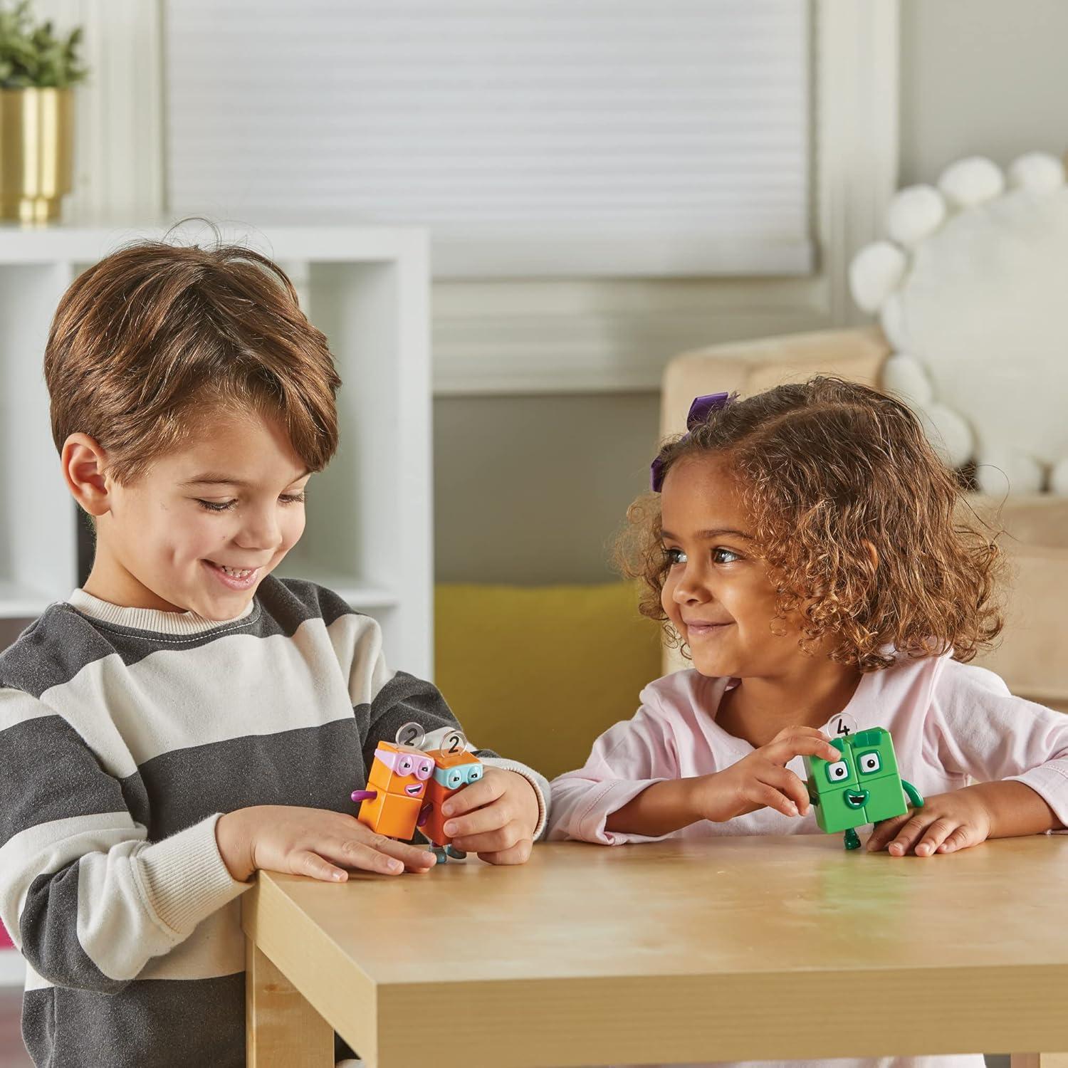 Figuras de Juguete Numberblocks Cuatro y Terribles Dos - hand2mind