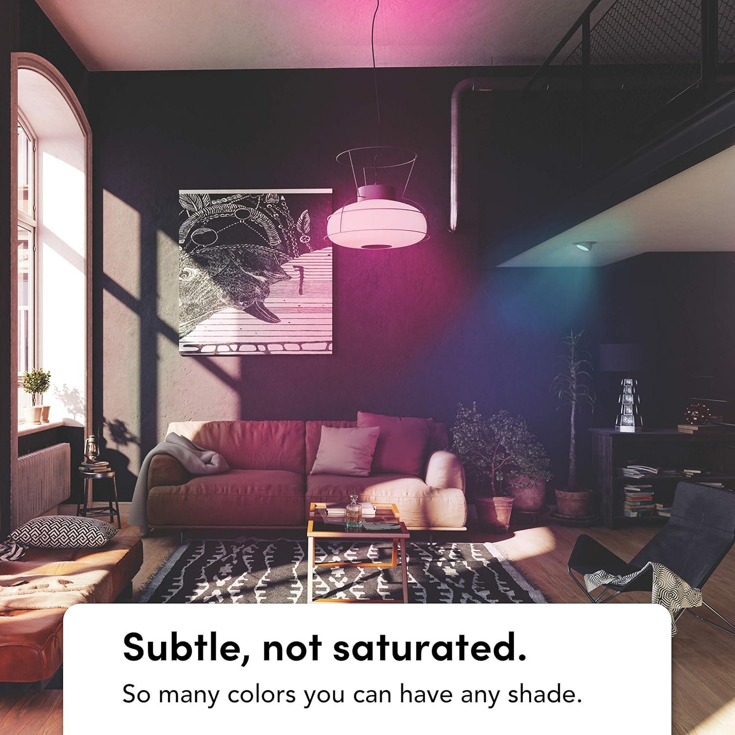 Bombilla LED Inteligente LIFX Color A19 800 lúmenes 2-Pack