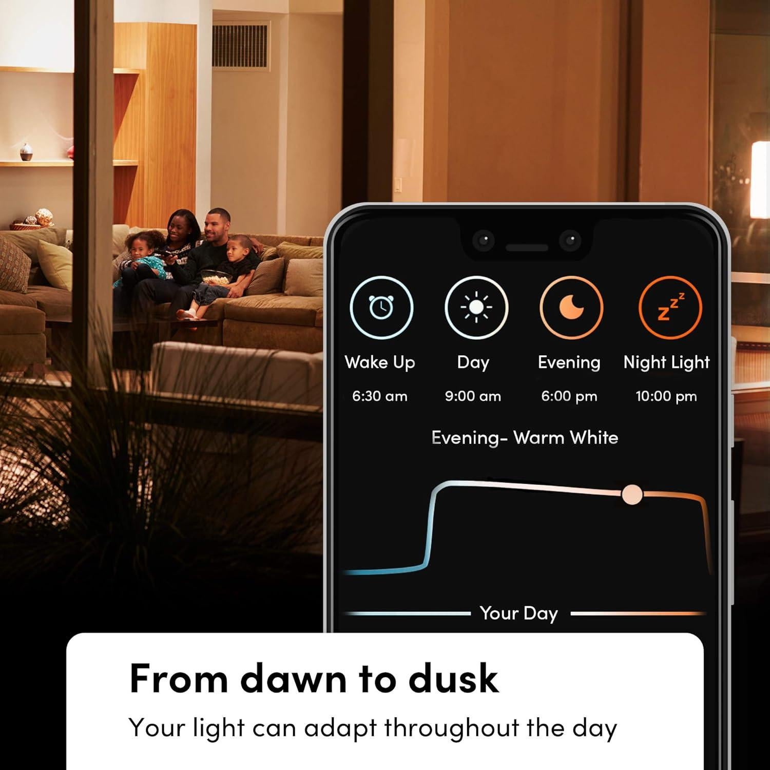 Bombilla LED Inteligente LIFX Color A19 800 lúmenes 2-Pack