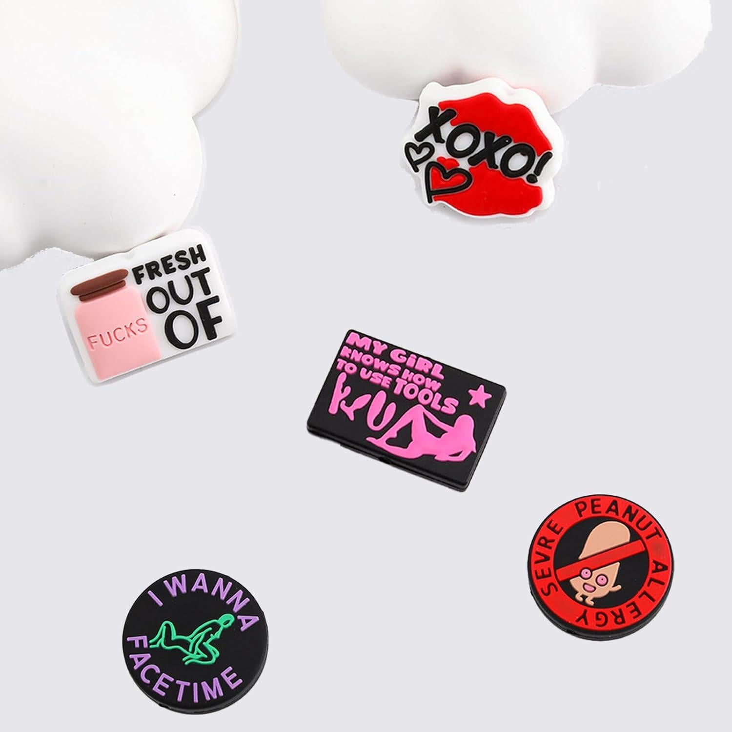 Kit de 18 Perlas de Silicona KJMYYXGS para Manualidades DIY