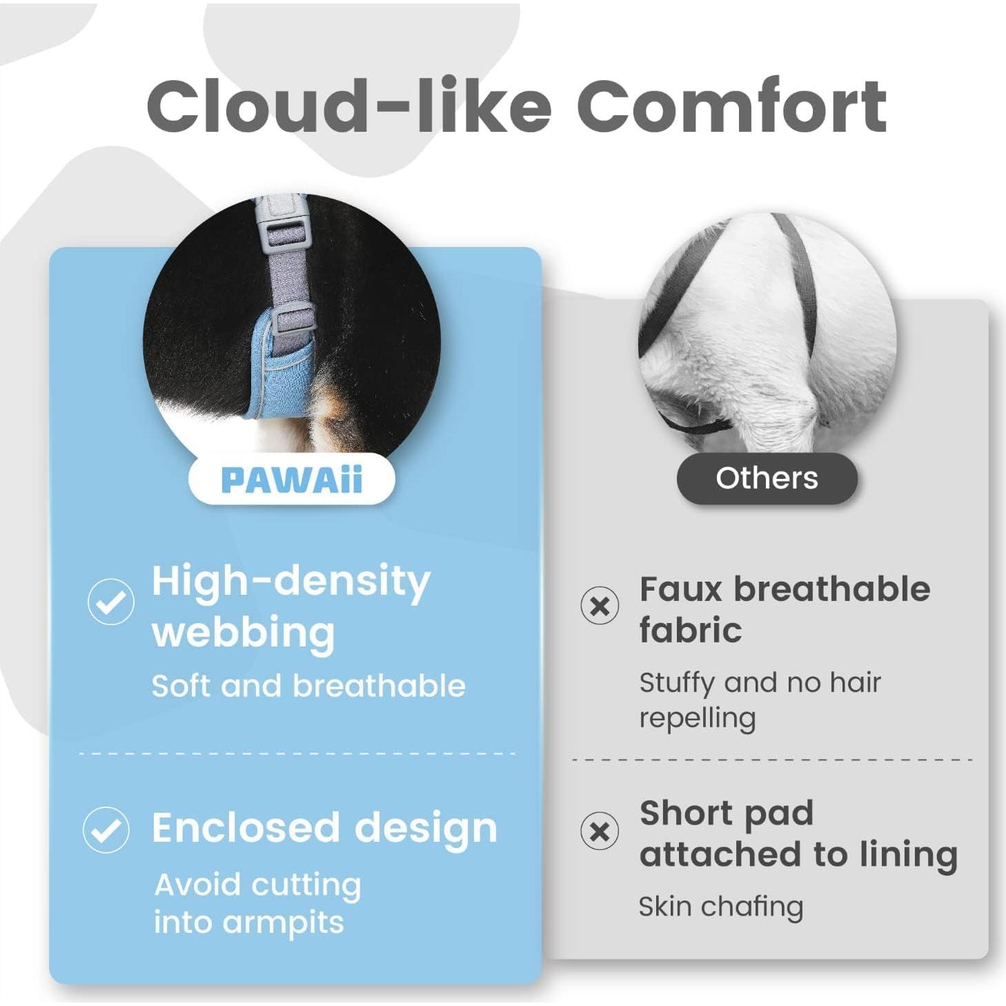 Arnés para Perros Pawaii XS Ajustable Reflectante con Etiqueta