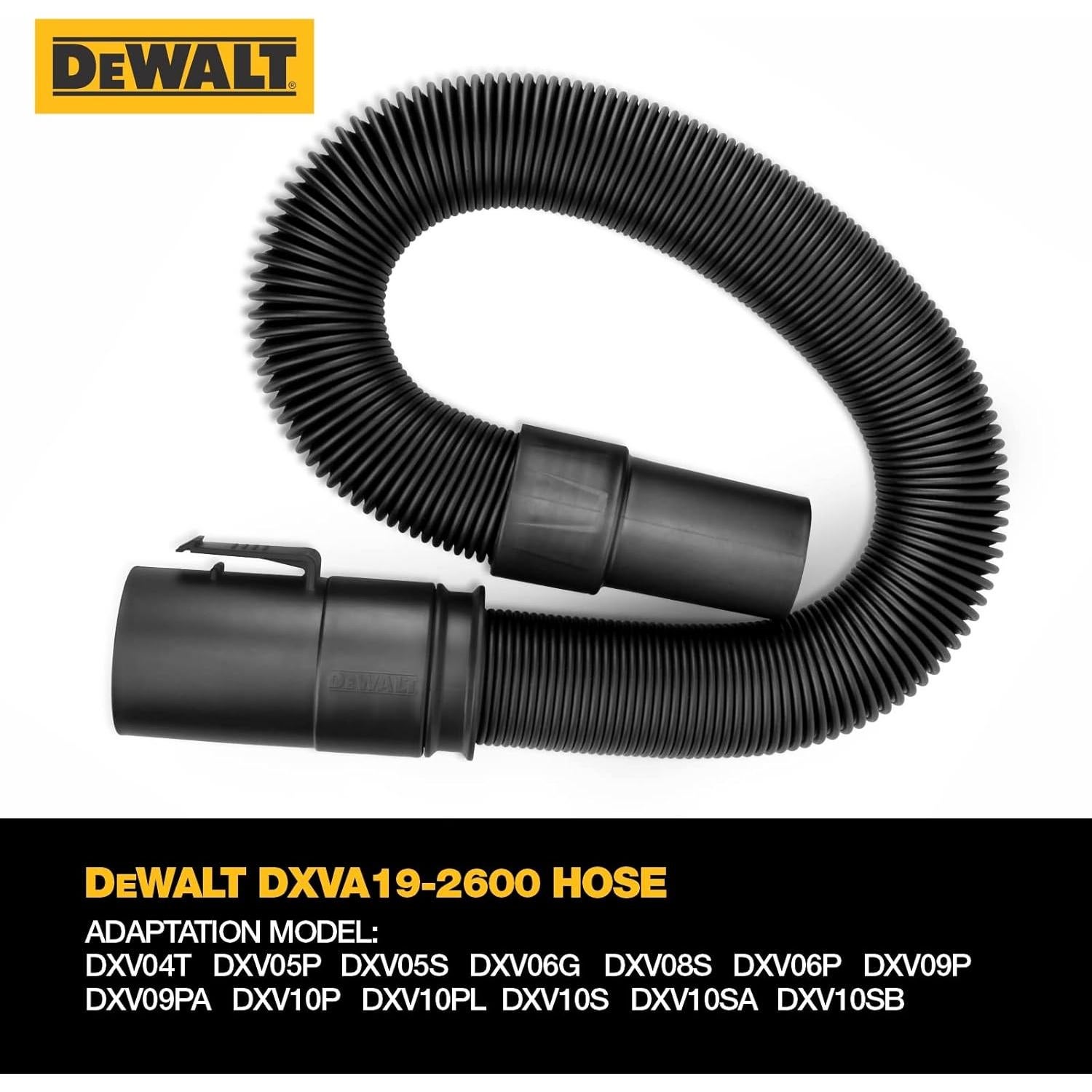 Manguera Super Flexible DEWALT DXVA19-2600 2.13 m 4.76 cm