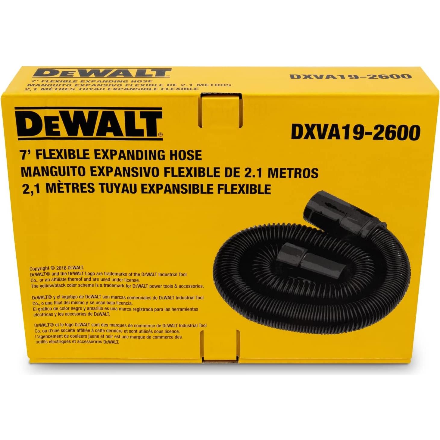Manguera Super Flexible DEWALT DXVA19-2600 2.13 m 4.76 cm