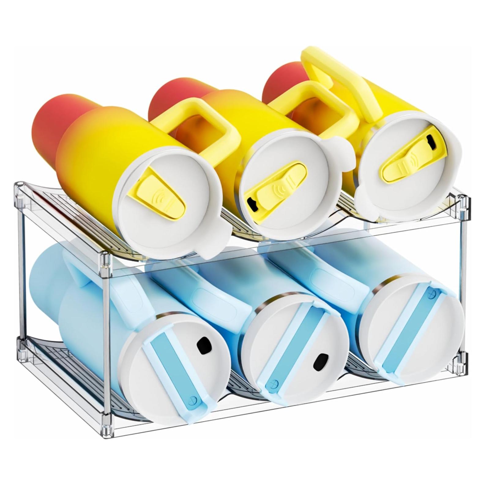 Organizador de Botellas Apilable Yieach para Stanley y Yeti 1.18L