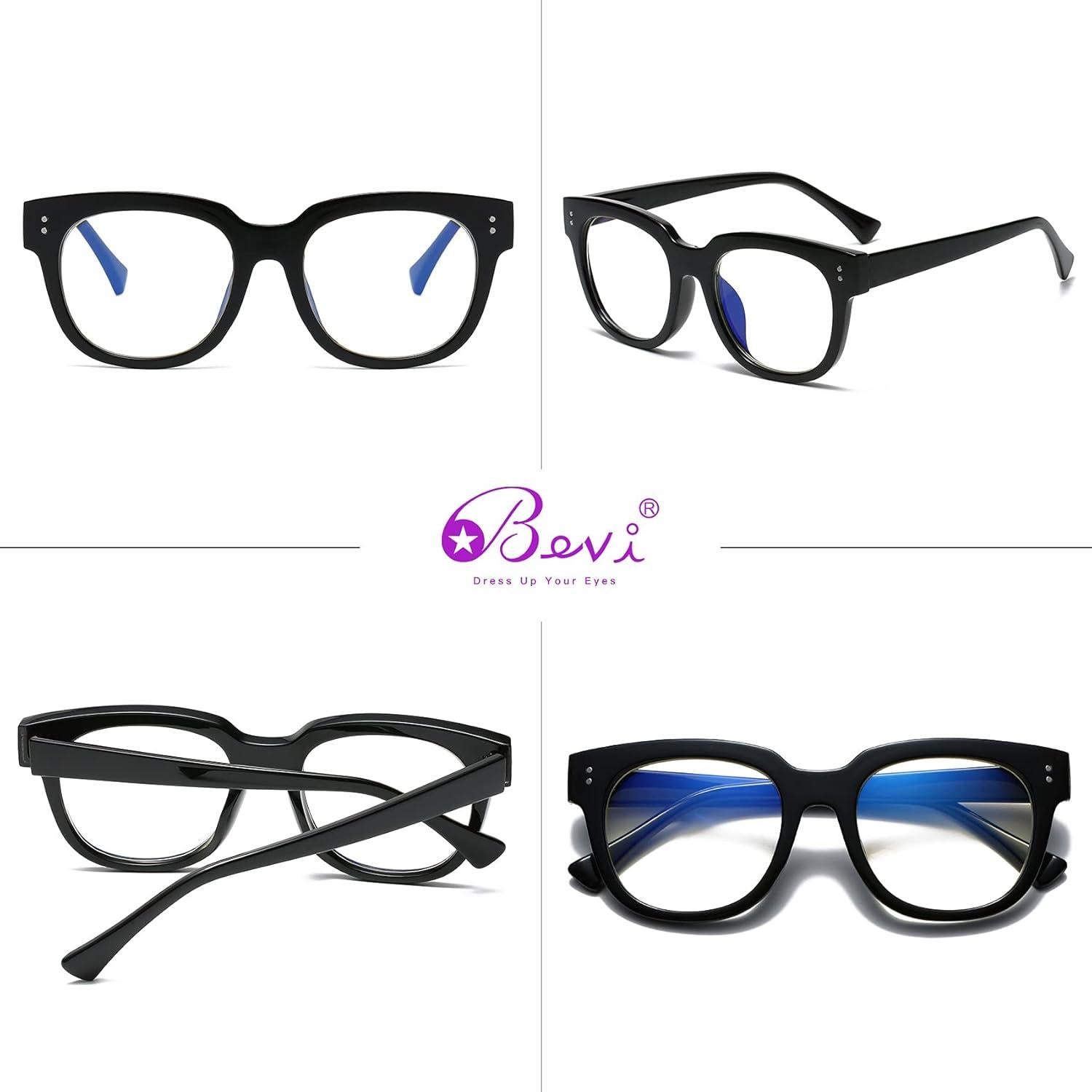 Gafas Bevi Anti Luz Azul Unisex 1.5x Protección UV400