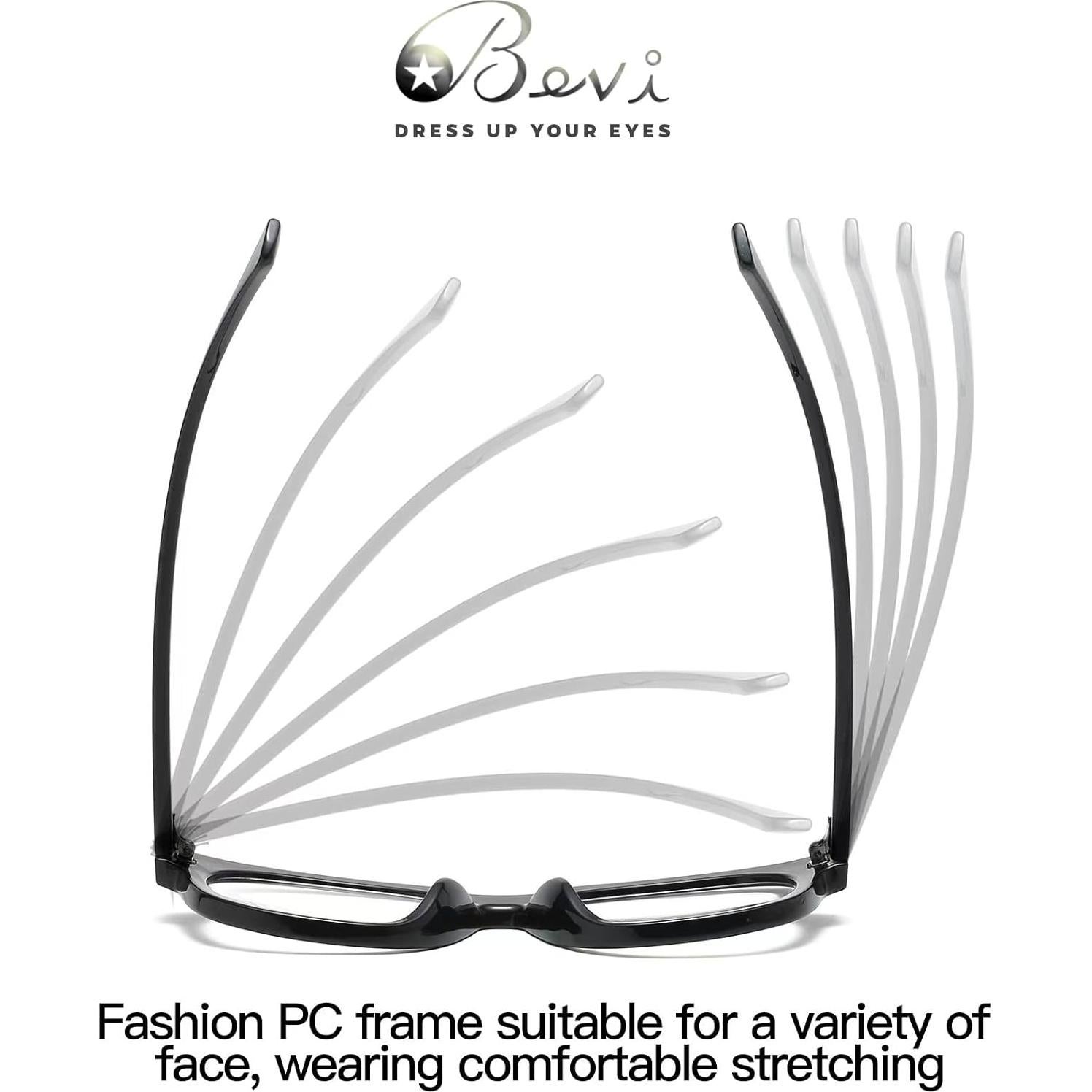 Gafas Bevi Anti Luz Azul Unisex 1.5x Protección UV400