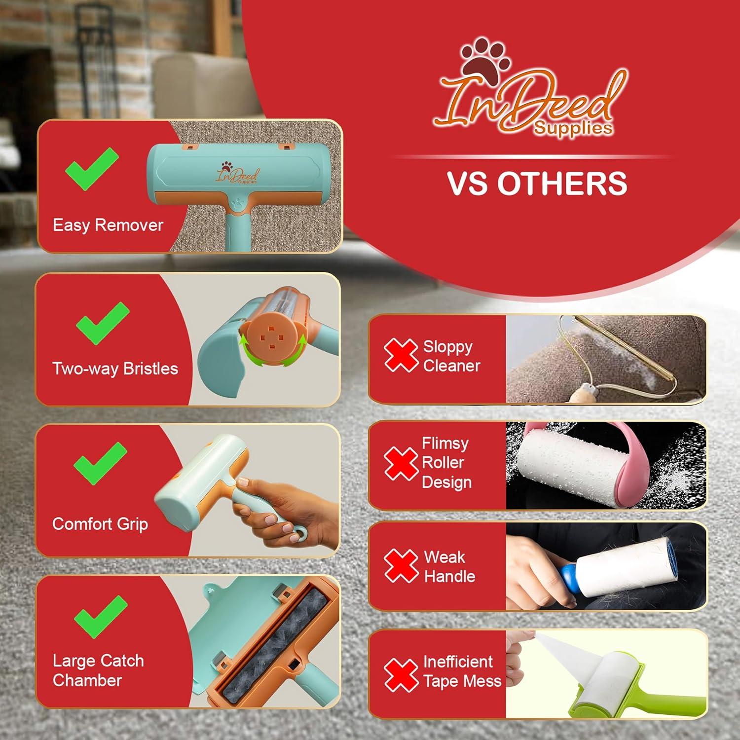 Removedor de Pelo de Mascota InDeed Reutilizable y Ecológico