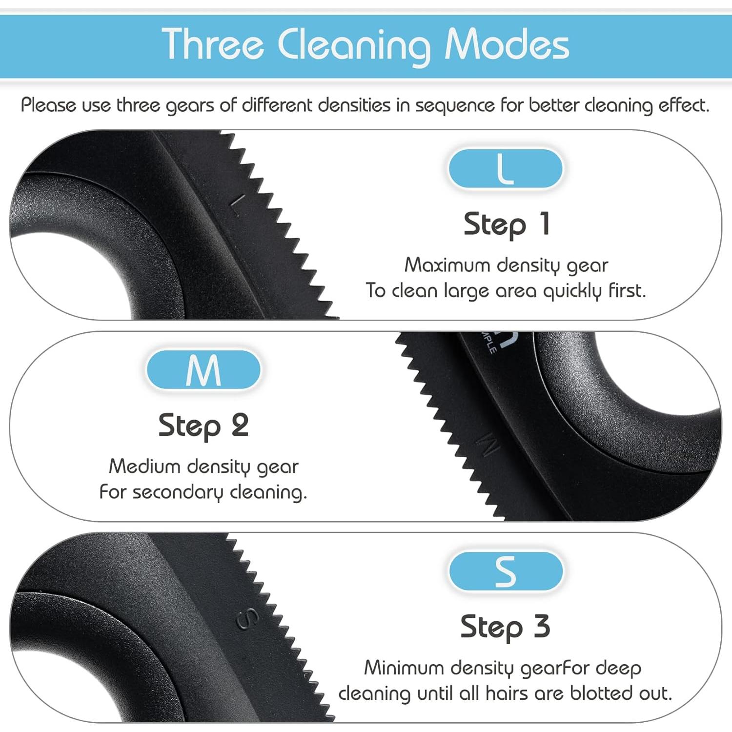 Removedor de Pelo de Mascota Analan Triangular 12cm Ecológico