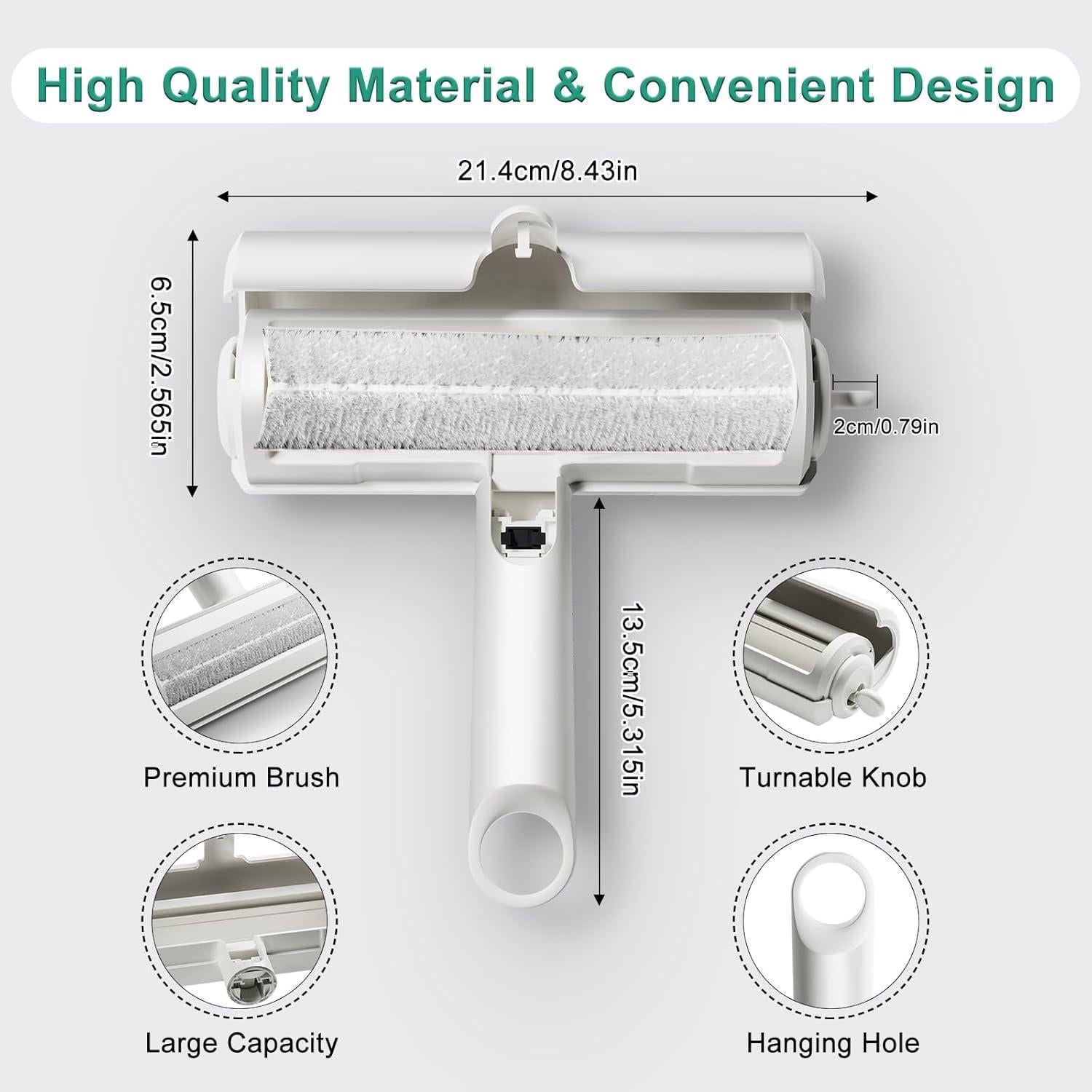 Removedor de Pelo de Mascotas Daintier 2024 Ecológico y Reutilizable