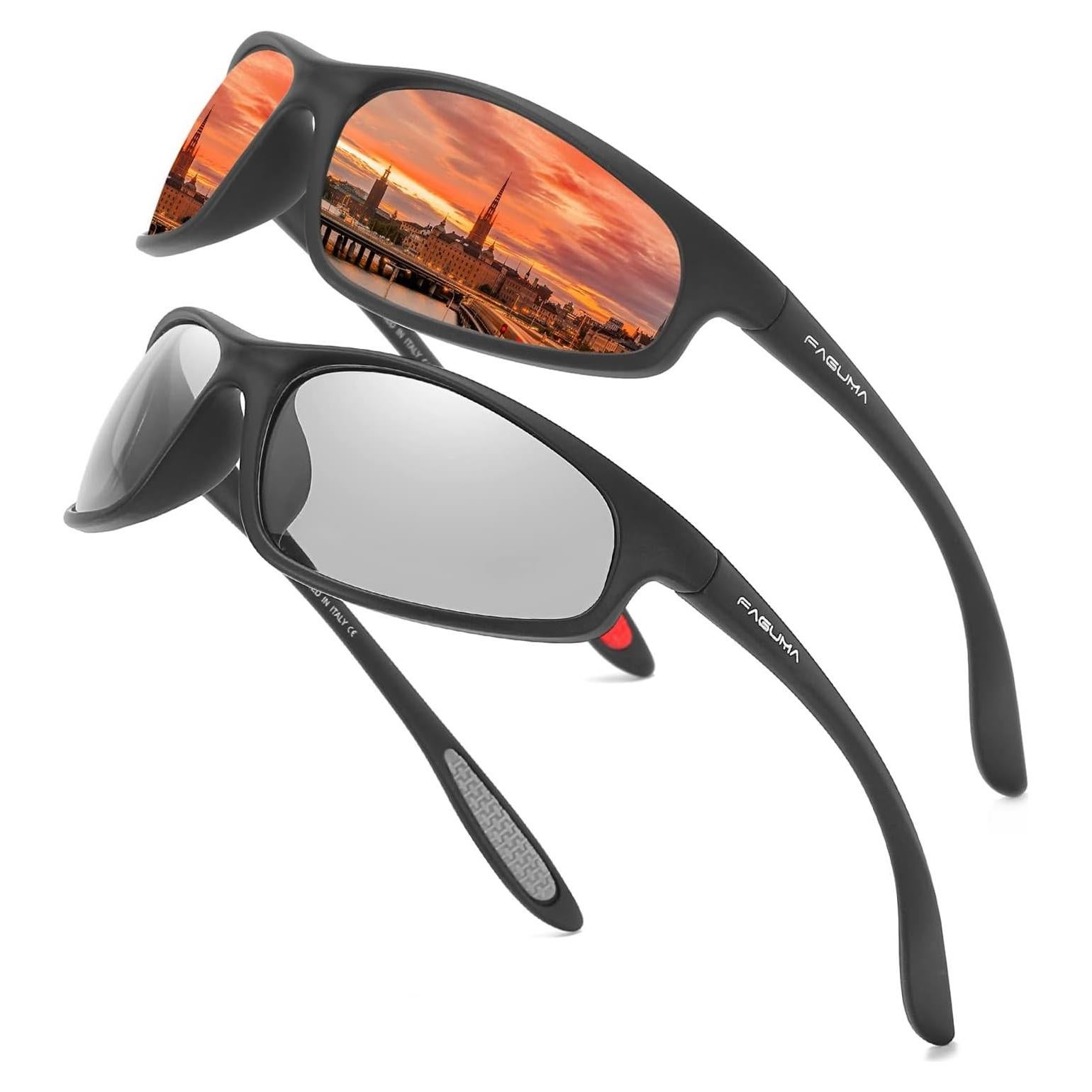 Gafas de sol deportivas FAGUMA polarizadas UV400 para hombres