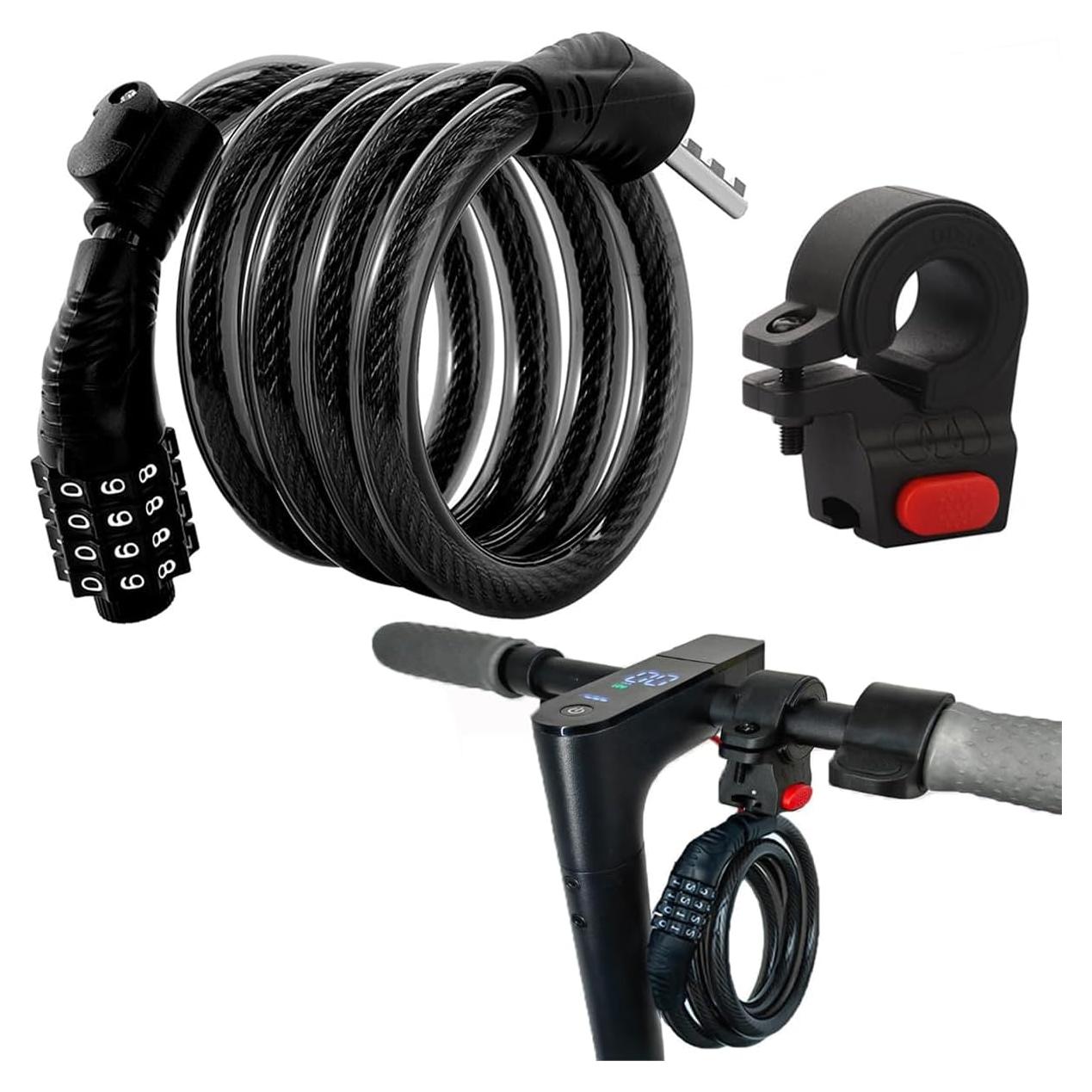 Candado Antirrobo FXINRUIA para E-Scooter 1,22m 4 Dígitos