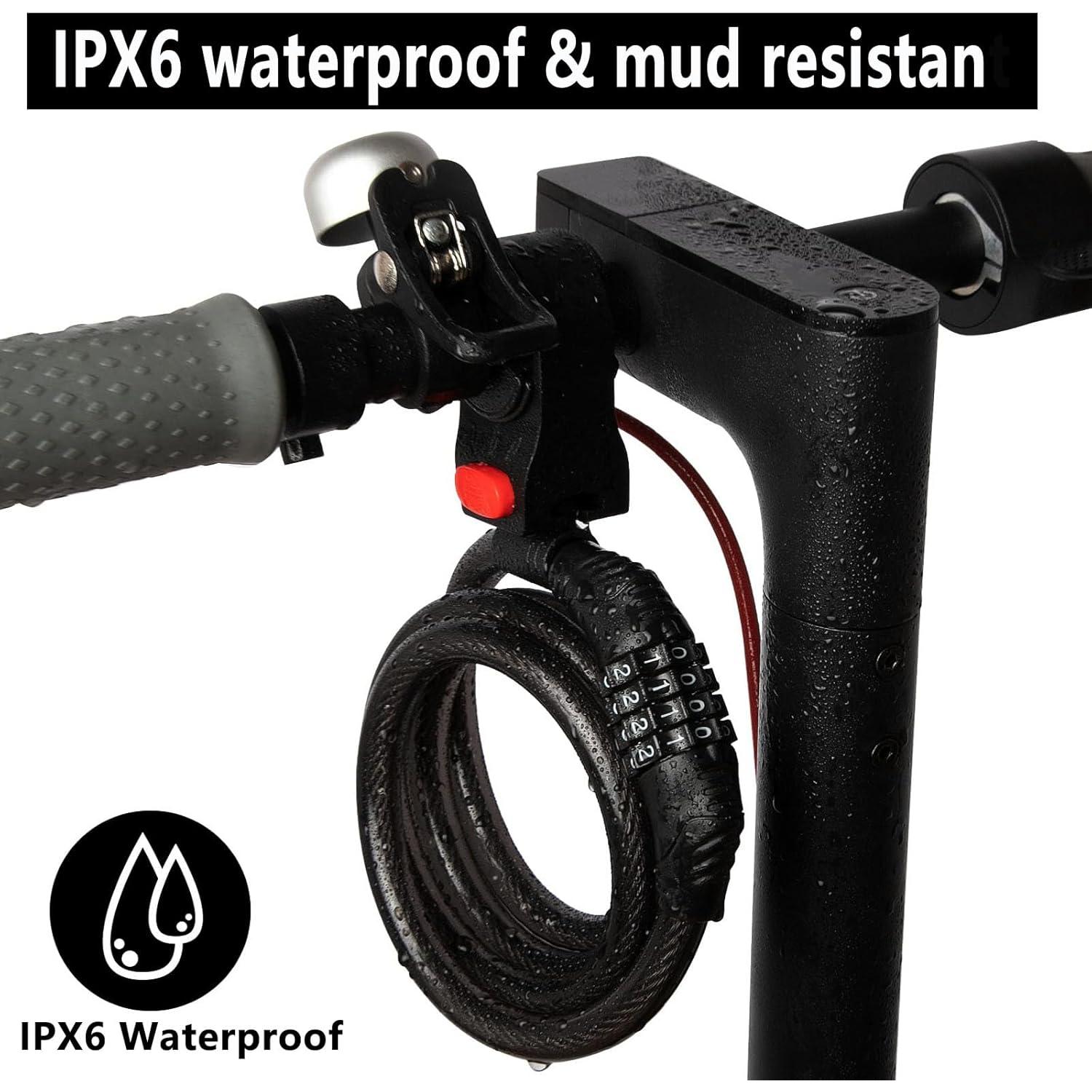 Candado Antirrobo FXINRUIA para E-Scooter 1,22m 4 Dígitos