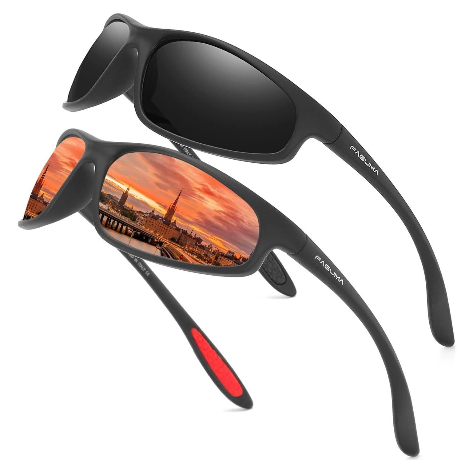 Gafas de sol deportivas FAGUMA polarizadas UV400 para hombres