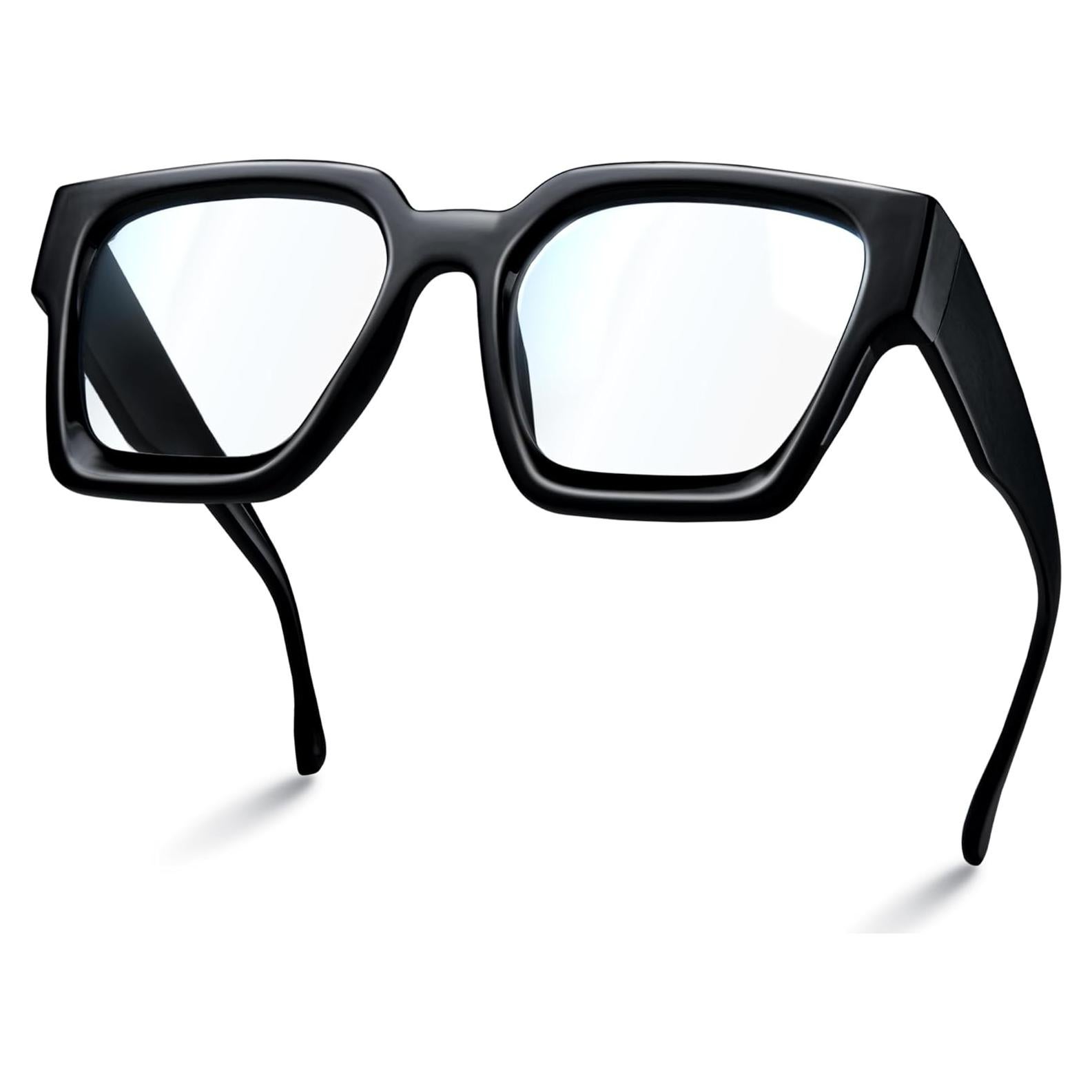 Gafas de luz azul oversized para mujer - Anti fatiga ocular