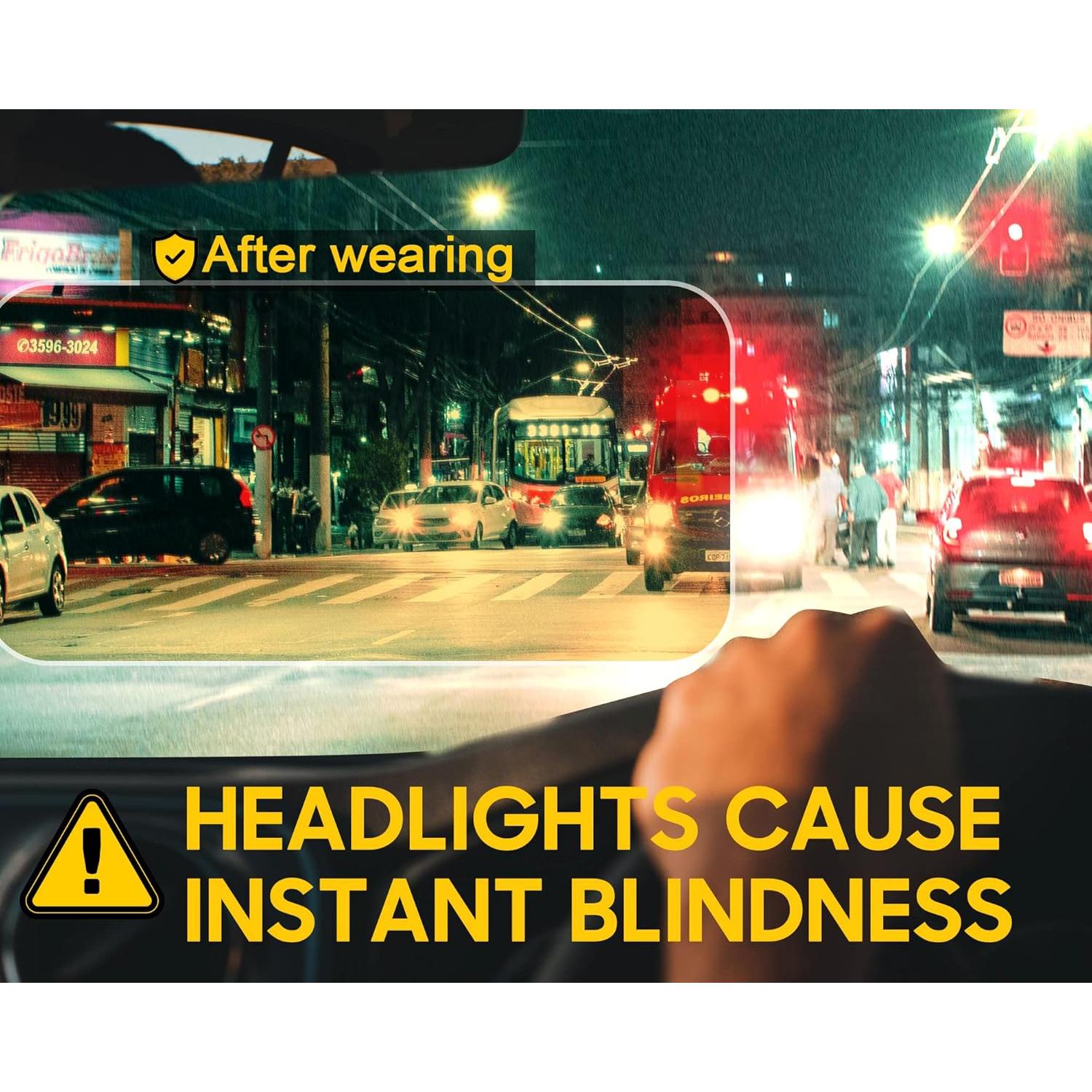 Gafas de Visión Nocturna Polarizadas TJUTR para Mujeres