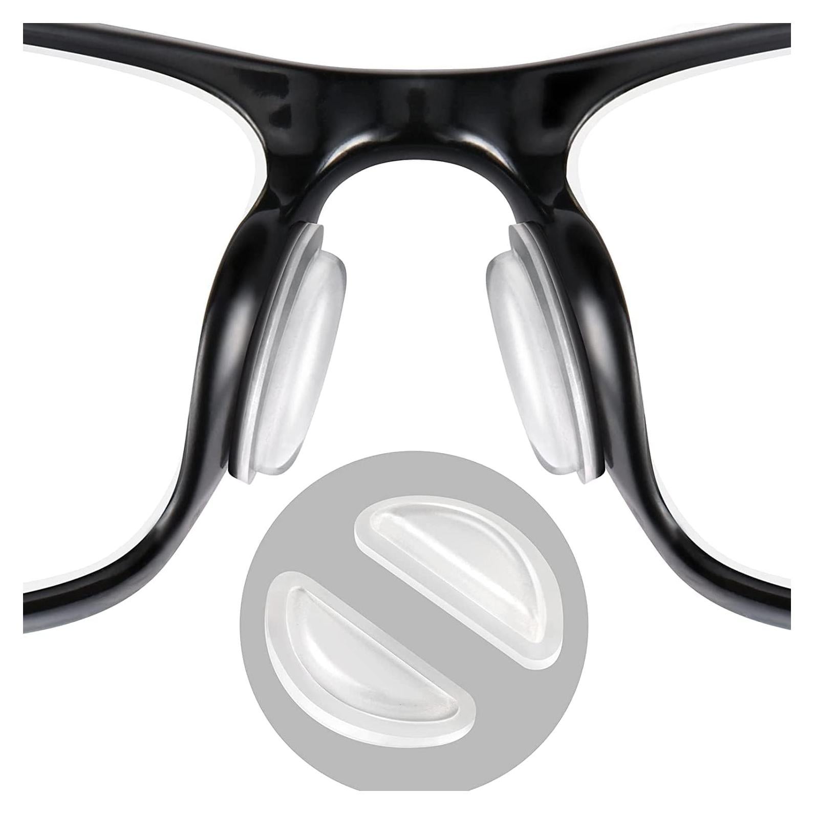 20 Pares Almohadillas para Nariz de Gafas SURMAP Silicona