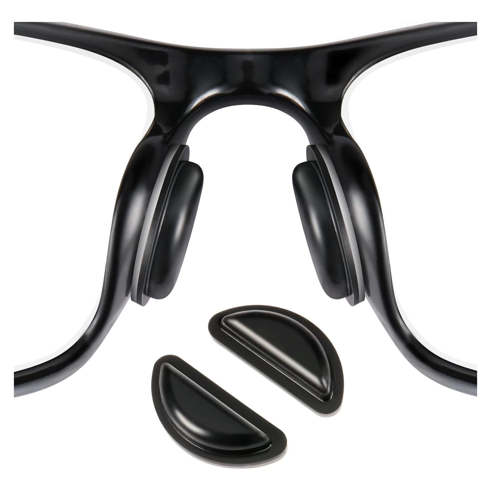 Almohadillas para Gafas SURMAP 10 Pares Silicona Negra