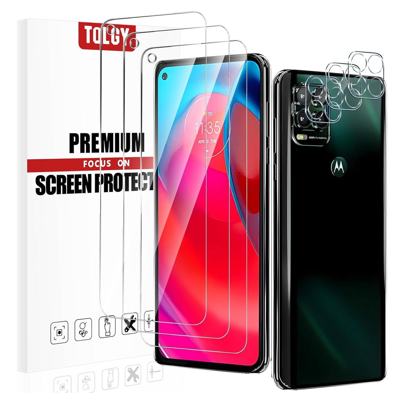 Protector de Pantalla TQLGY para Moto G Stylus 5G 2021 - 3 Pzas