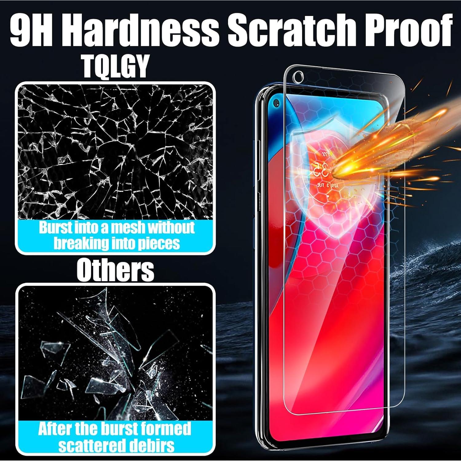 Protector de Pantalla TQLGY para Moto G Stylus 5G 2021 - 3 Pzas