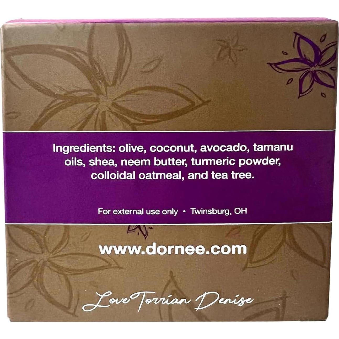 Jabón Natural DorNee Cúrcuma Neem 164g para Piel Sensible
