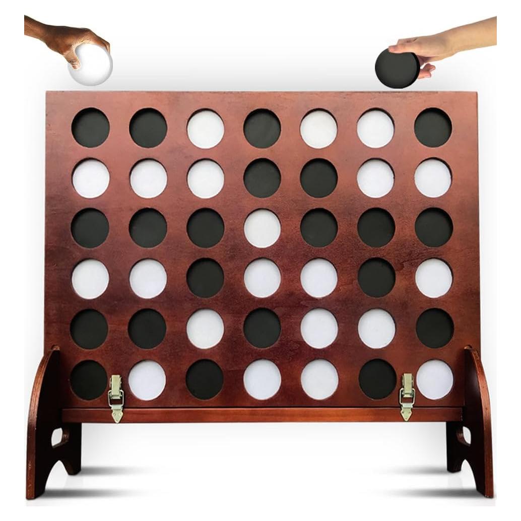 Juego Cuatro en Raya Gigante SWOOC 0.91x0.61m Resistente al Clima