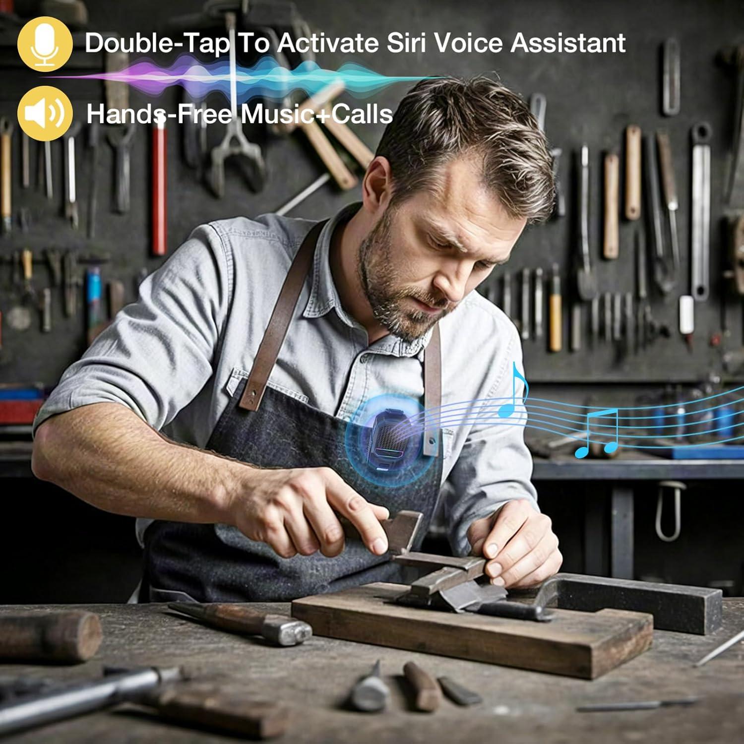 Altavoz Bluetooth INFURTURE BH127AU Portátil Impermeable Negro