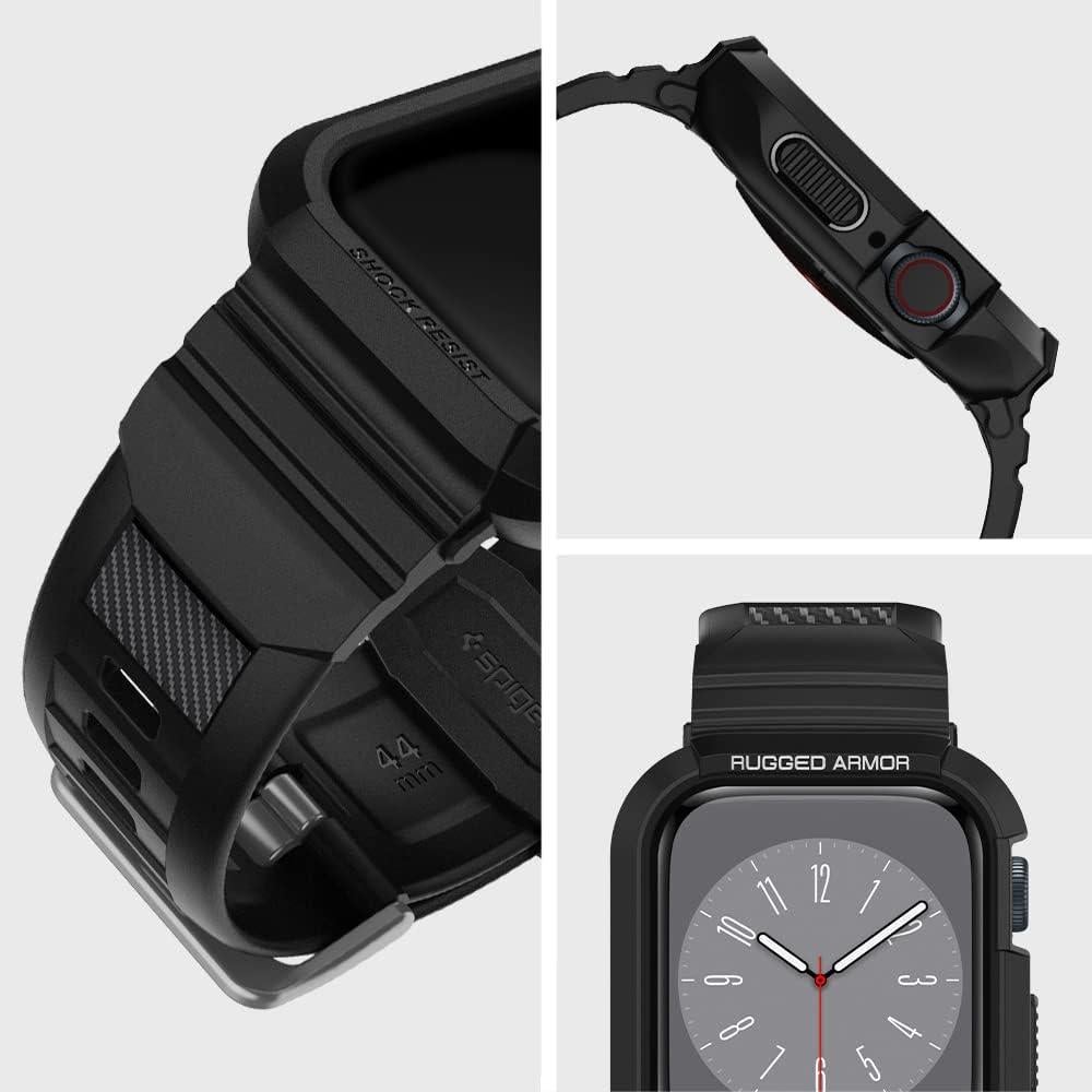 Funda Spigen Rugged Armor Pro para Apple Watch 45mm/44mm