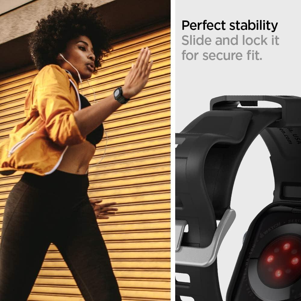 Funda Spigen Rugged Armor Pro para Apple Watch 45mm/44mm