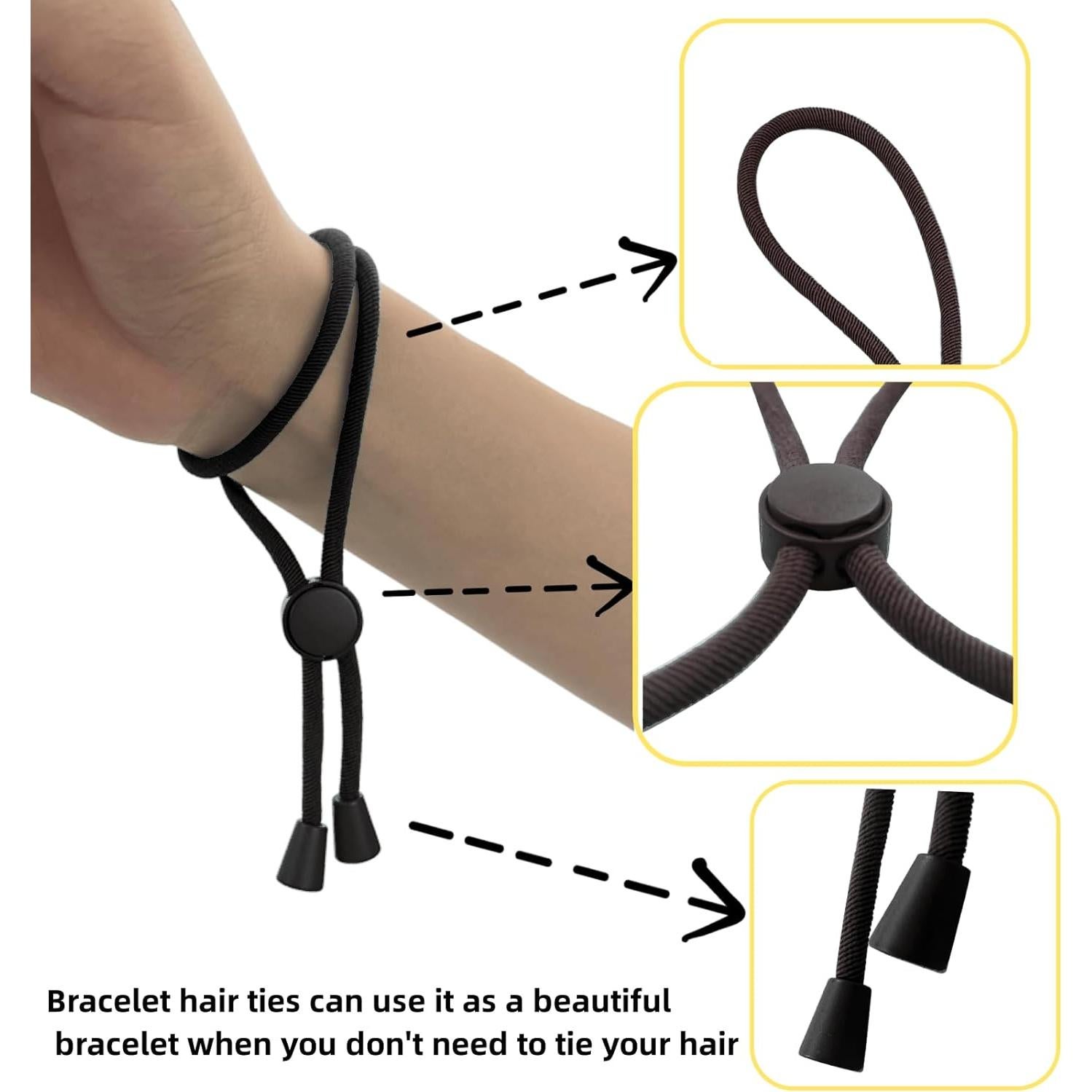 Tiras de cabello ajustables GJRR para peinados rizados - 6 unidades