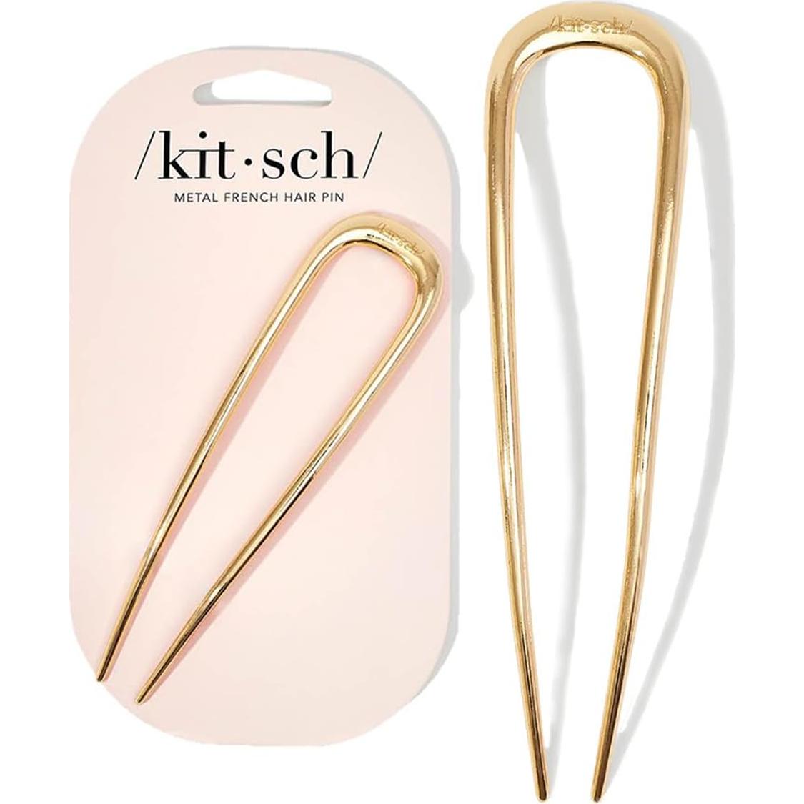 Horquilla Francesa Kitsch Dorada - Sujeción Segura y Elegante