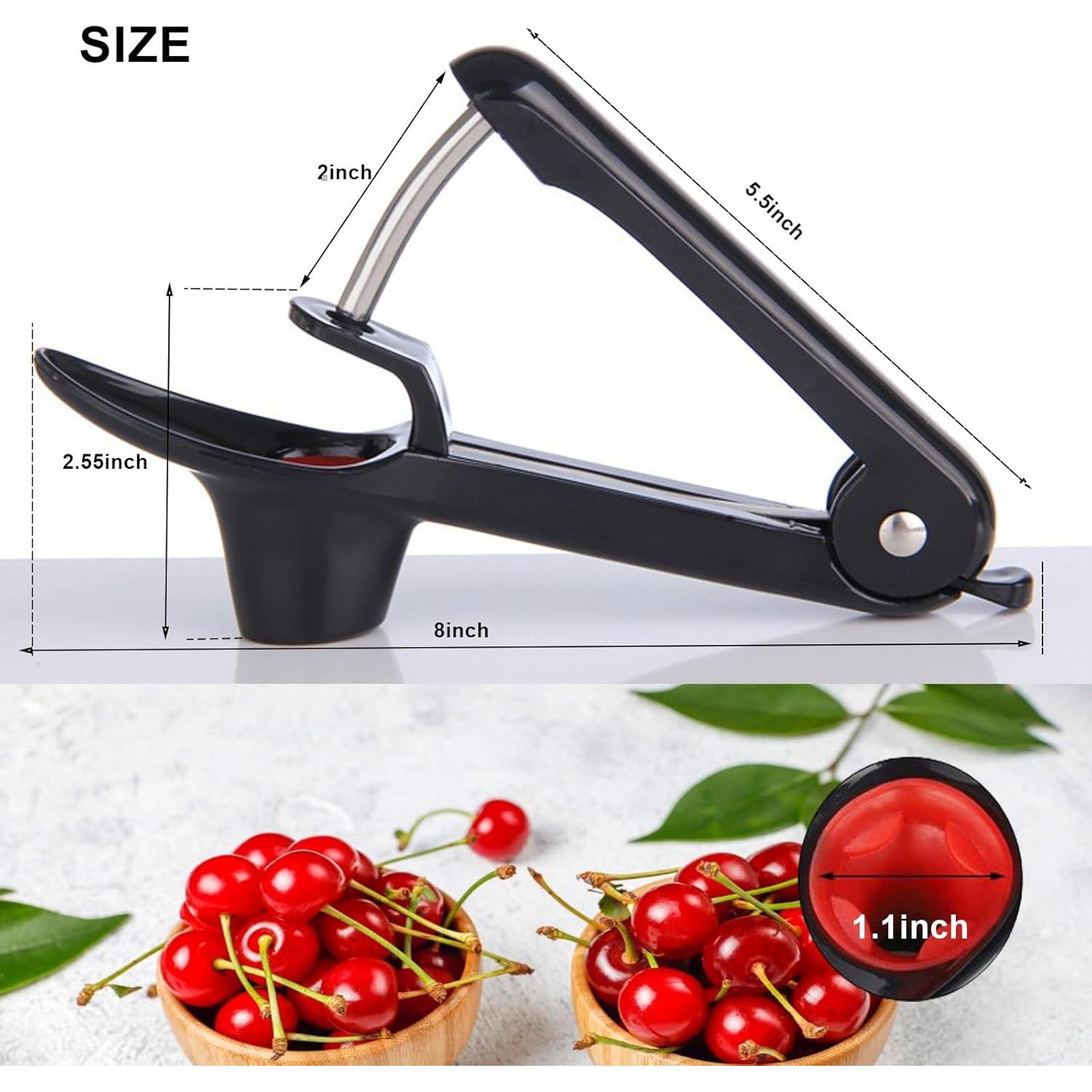 Herramienta Quita Huesos de Cereza Honbuty Acero Inoxidable