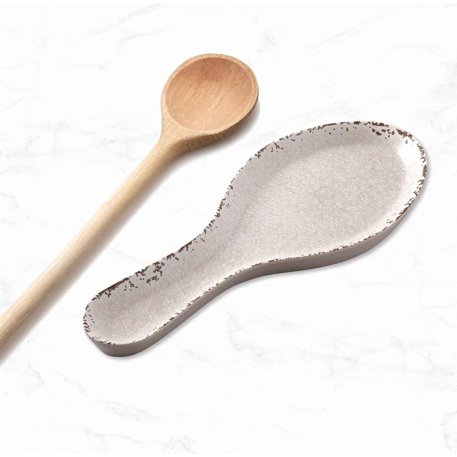 Soporte para cuchara UPware Melamina Craquelada 24.4 cm