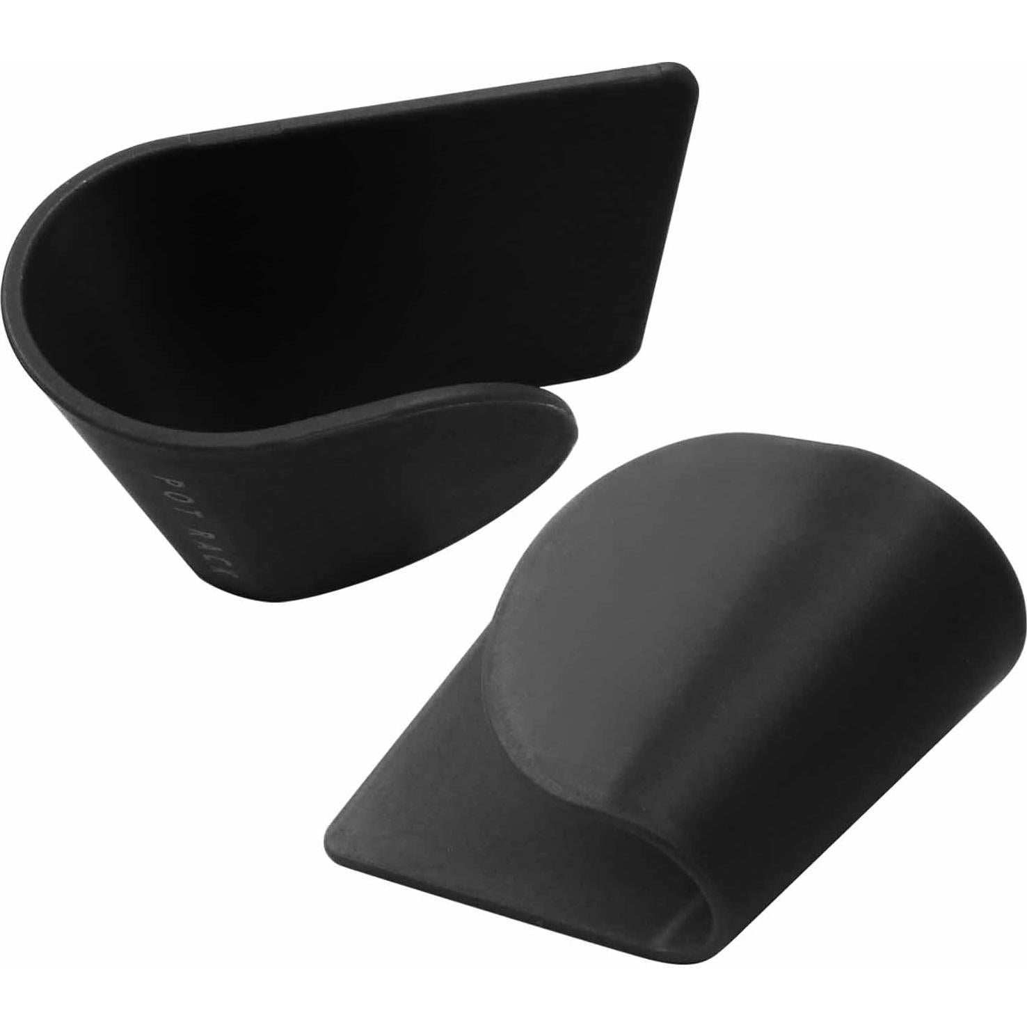 Organizador de Tapa de Olla Ajustable Kemcatui - 6 Pares Negro