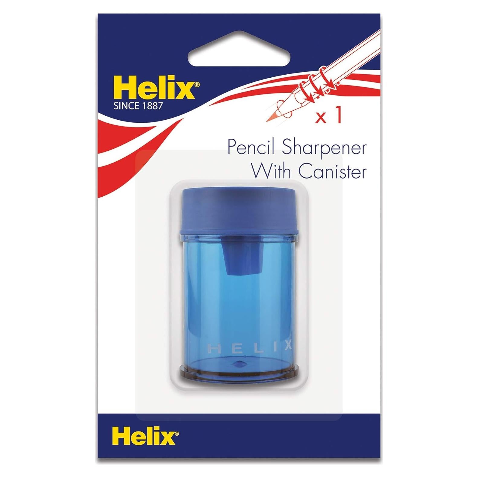 Sacapuntas Maped Helix USA 1 Agujero con Recipiente - Colores Surtidos