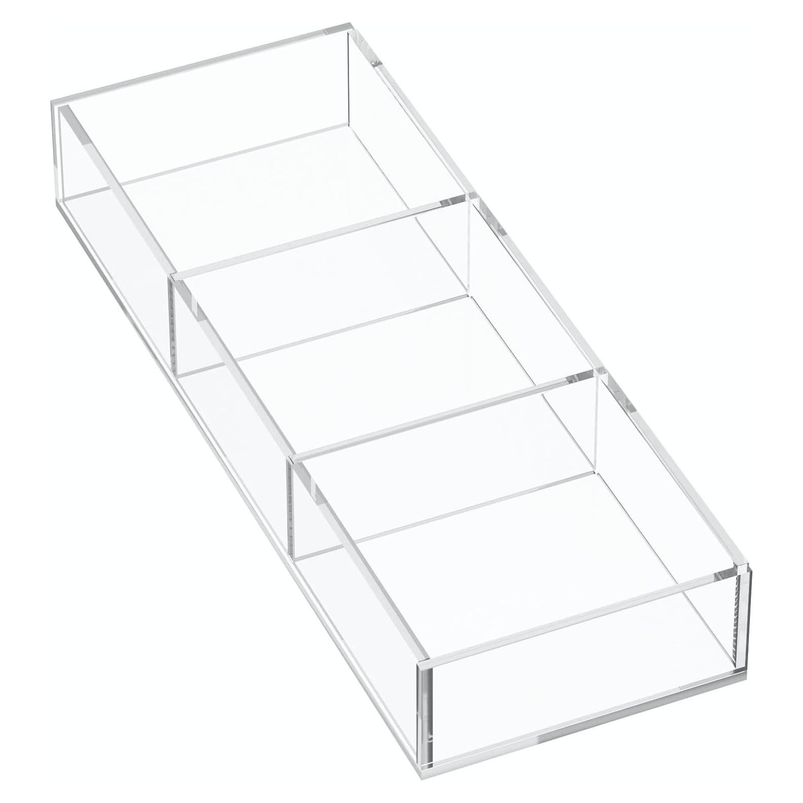 Bandeja Organizadora de Cajones HIIMIEI Acrílico Transparente 30x11 cm