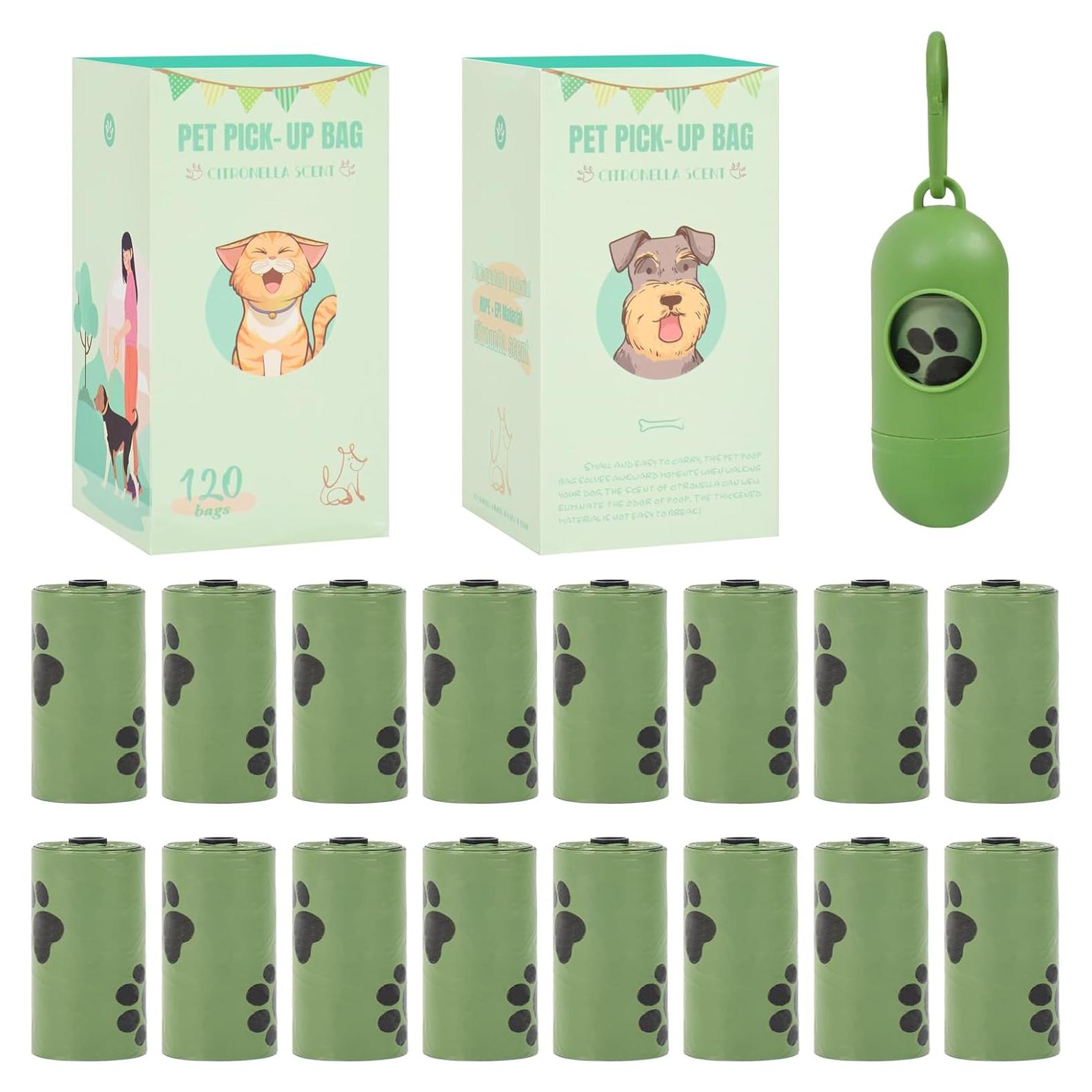 Bolsas Biodegradables para Desechos de Mascotas Lemical 240 Unidades