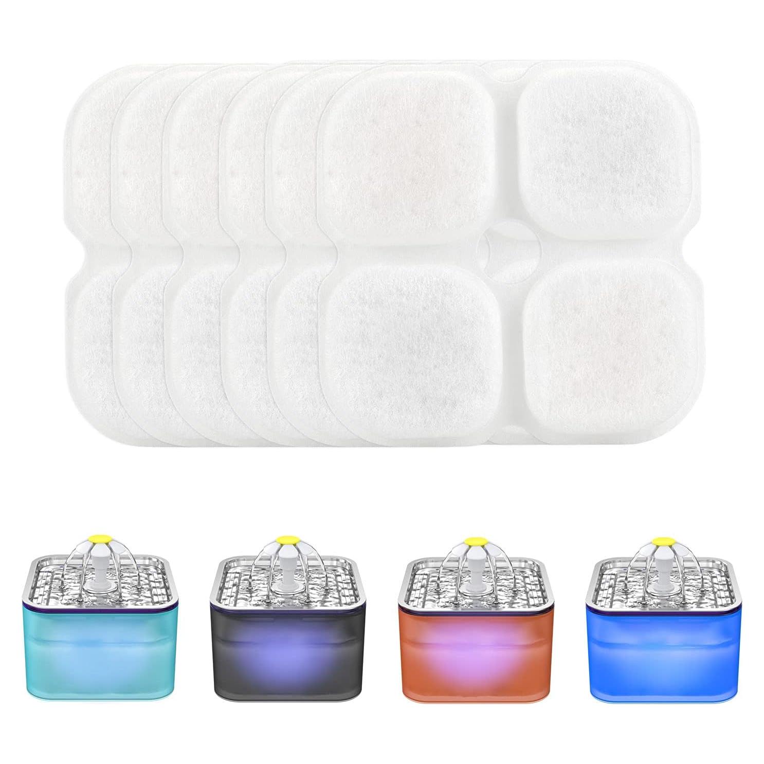 Filtros de Reemplazo para Fuente de Agua para Gatos Wonder Creature - Paquete de 6