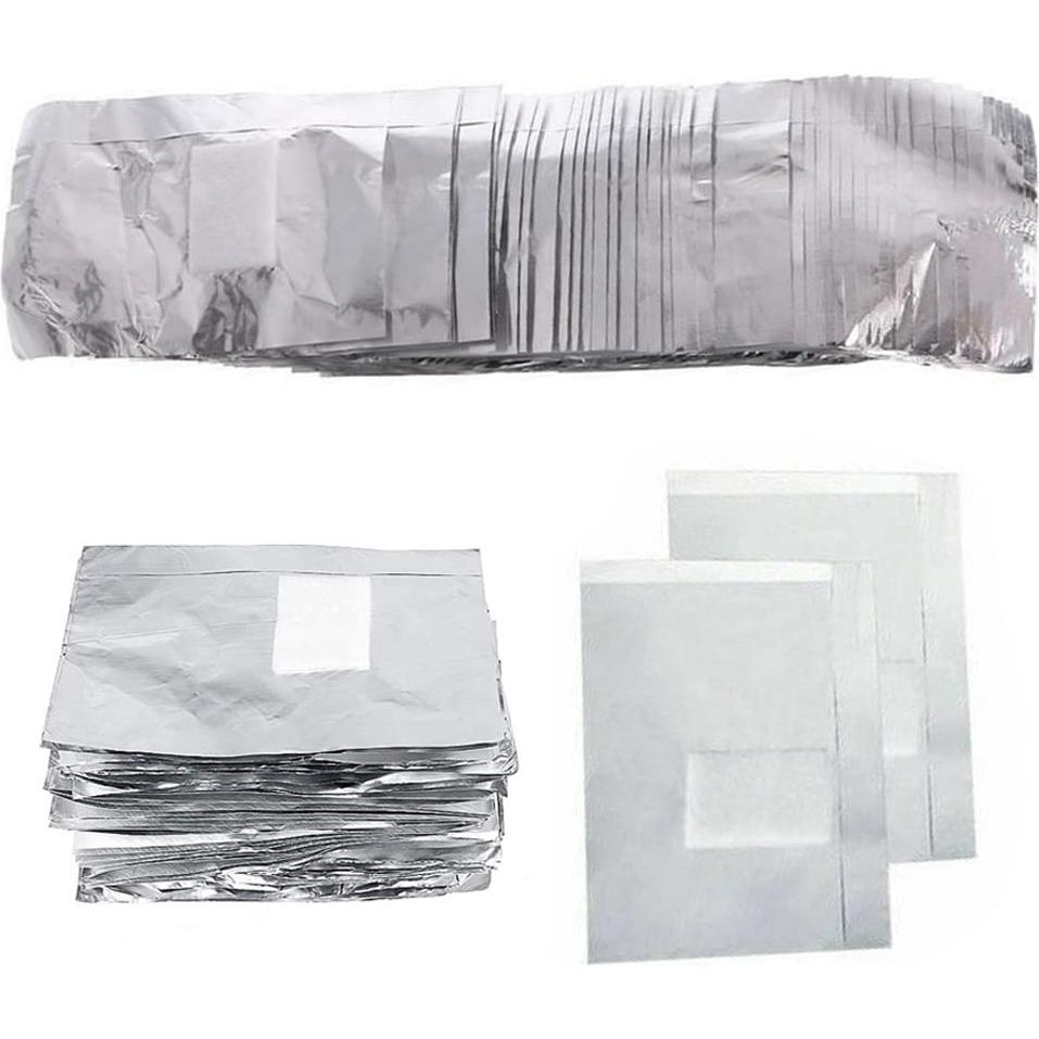 400 Piezas Envolturas de Aluminio Rvetol para Esmalte