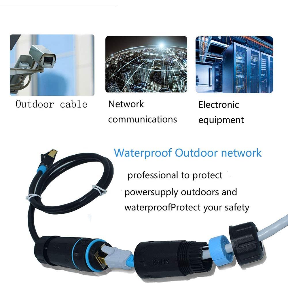 Conector RJ45 a Prueba de Agua IP68 ANMBEST 5 Unidades