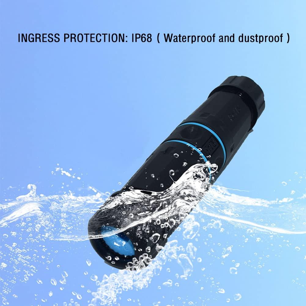 Conector RJ45 a Prueba de Agua IP68 ANMBEST 5 Unidades