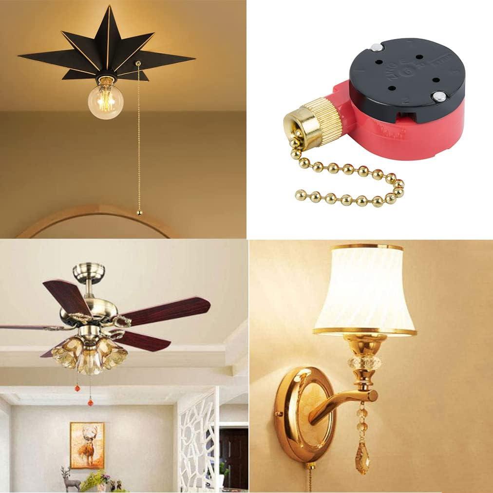 Interruptor de Cadena de Tirar Zing Ear ZE-208s 3 Velocidades