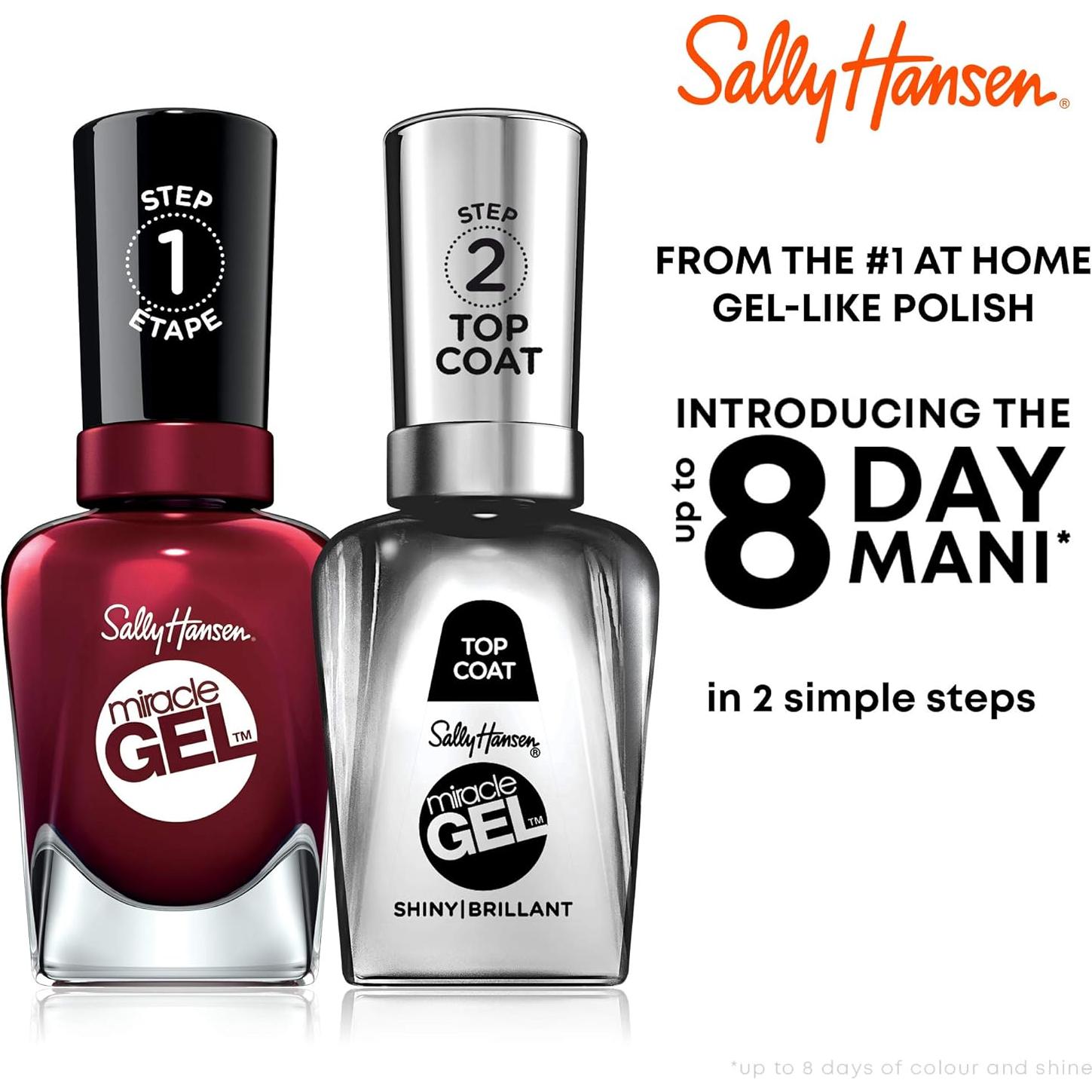 Esmalte de Uñas Sally Hansen Miracle Gel 14.79 ml Brillante