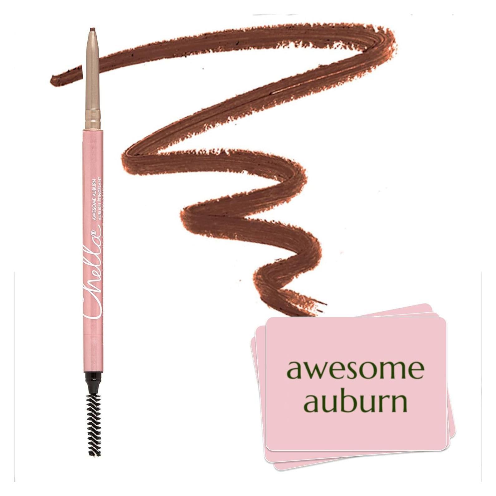 Lápiz de Cejas Chella Auburn - Punta Precisa y Larga Duración