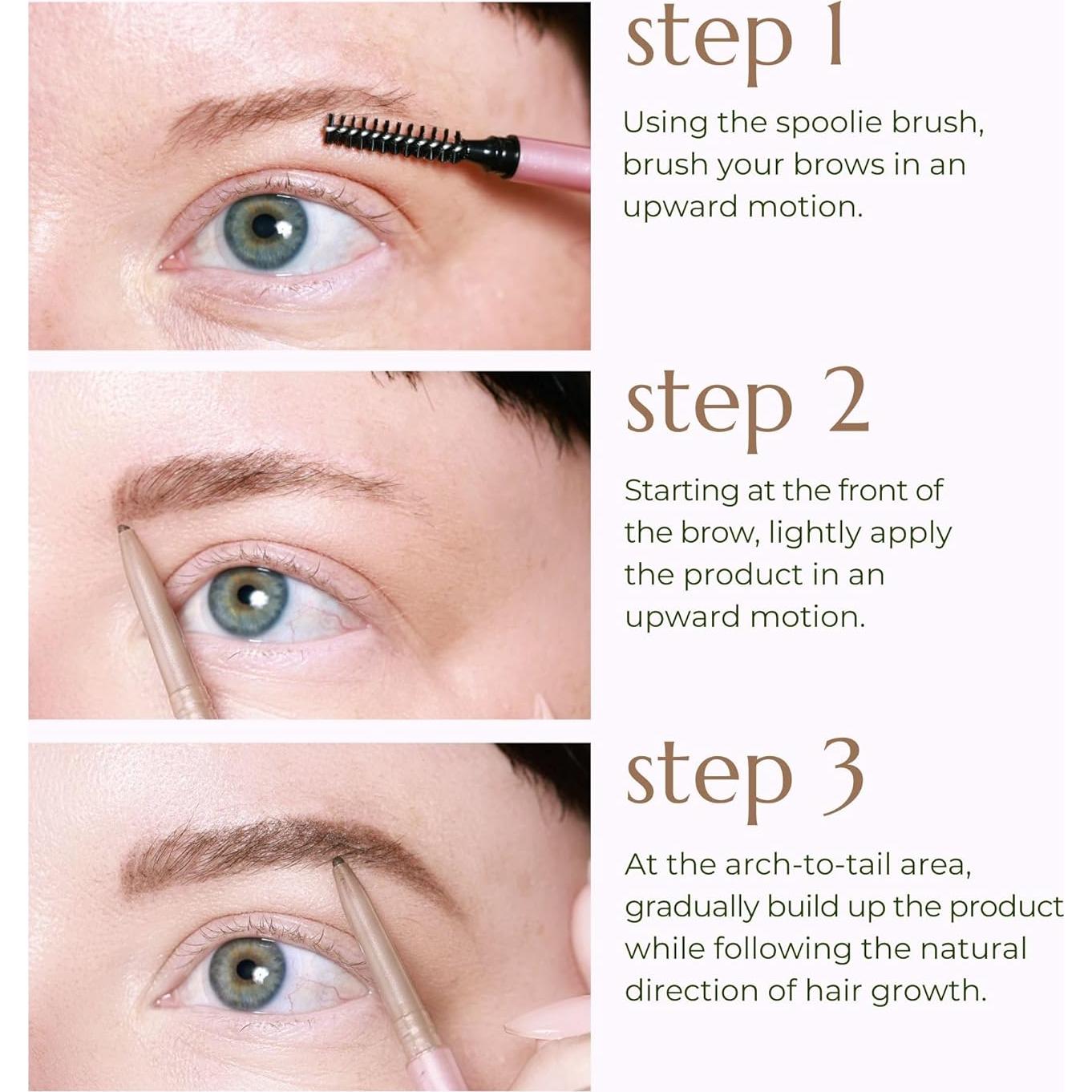 Lápiz de Cejas Chella Auburn - Punta Precisa y Larga Duración