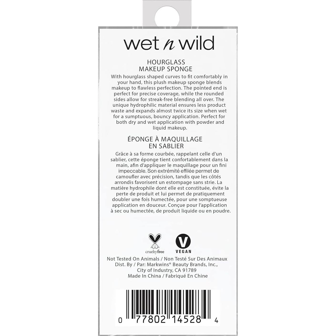 Esponja de Maquillaje Wet n Wild Reloj de Arena 1 Unidad