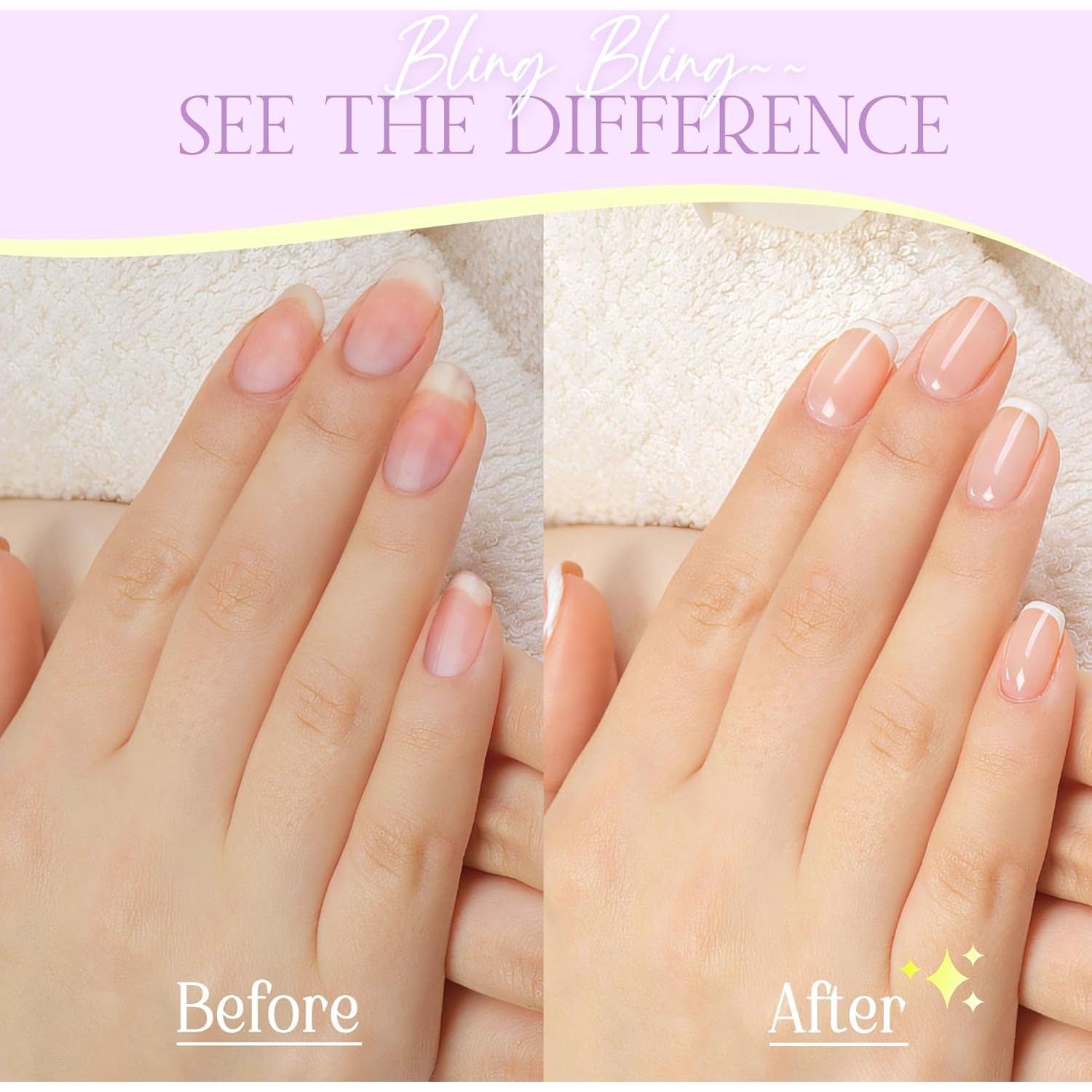 Bloques de Pulido de Uñas SALVMARY 2 Pcs Doble Lado 400/3000 Grano