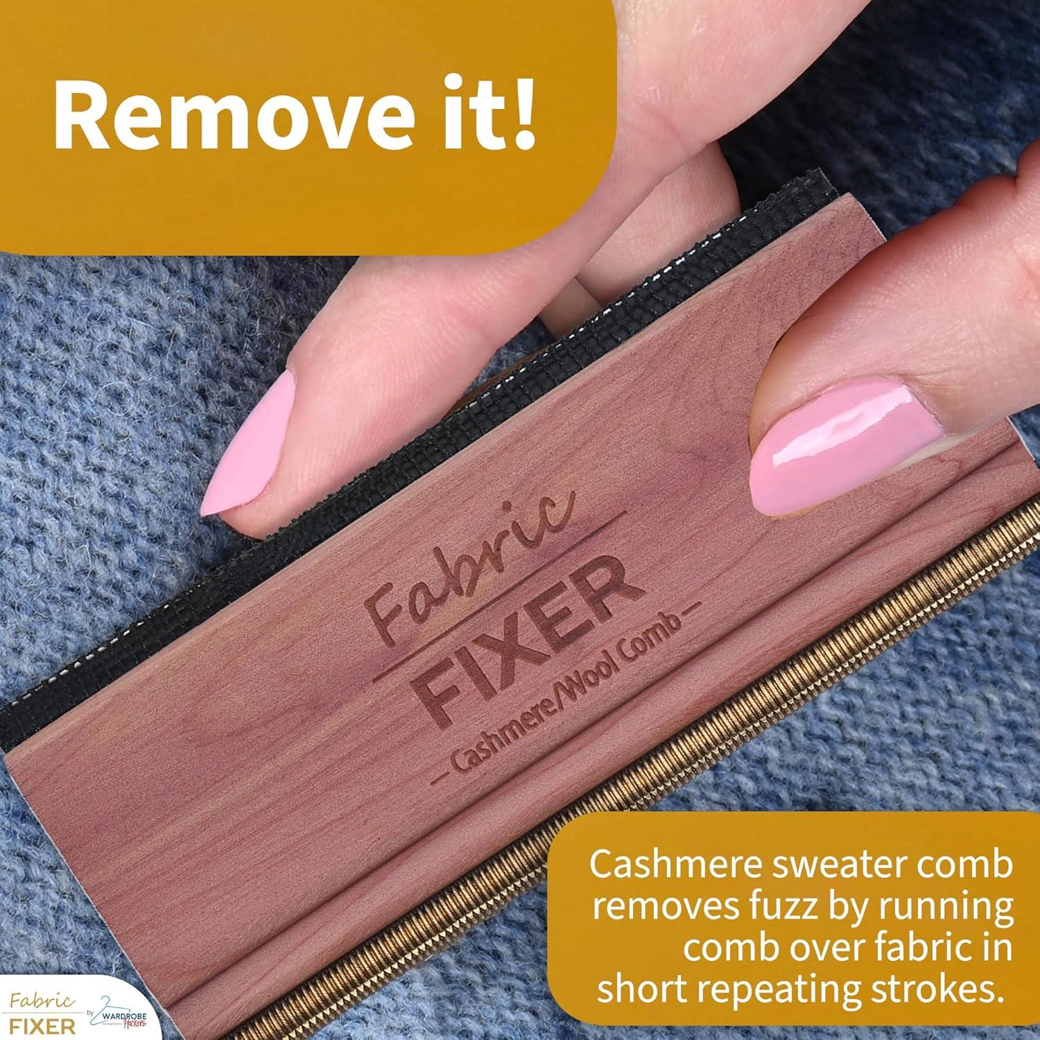 Peine Quitapelusas de Madera de Cedro Wardrobe Hackers