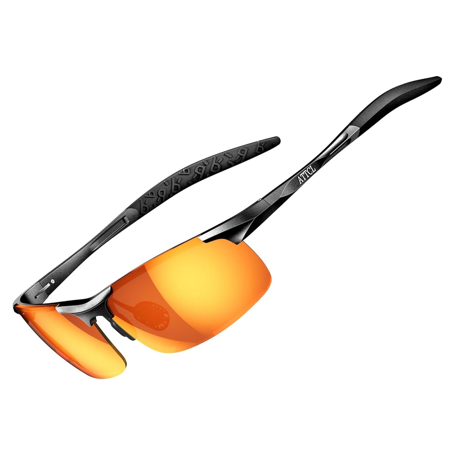 Gafas de sol polarizadas ATTCL - Marco ligero UV400 para hombres